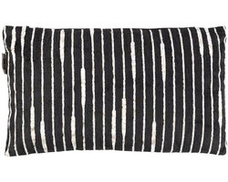 Dutchbone Leaf Kussen 30x50 cm Zwart