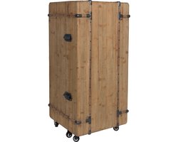 Dutchbone Lico Wijnkast/ Drankkast Hout - Bruin