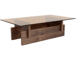 Dutchbone Lucifer Salontafel Walnootfineer - Bruin