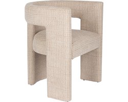 Dutchbone Medina Eetkamerstoel Armleuning Beige