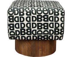 Dutchbone Monogram Kruk - Bruin