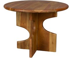 Dutchbone Morgan Bijzettafel Rond Hout - Bruin