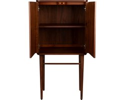 Dutchbone Morrison Kast/ Opbergkast Walnoothout Donkerbruin