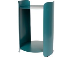 Dutchbone Navagio Bijzettafel Rond 31 cm Metaal Blauw
