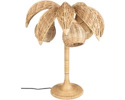 Dutchbone Palmtree Tafellamp Bruin