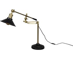 Dutchbone Penelope Tafellamp/ Bureaulamp Zwart