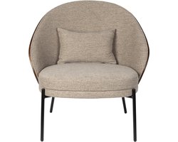 Dutchbone Rodin Loungestoel - Beige