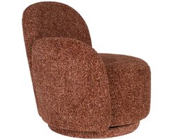 Dutchbone Rose Fauteuil Bordeaux Rood