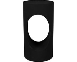 Dutchbone Sai Bijzettafel Rond 30 cm Metaal Zwart
