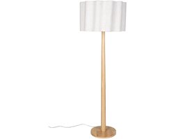 Dutchbone Scallop Vloerlamp Naturel