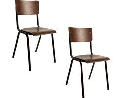 Dutchbone Scuola Eetkamerstoelen - Set van 4