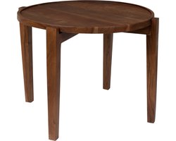 Dutchbone Shane Salontafel Rond 59 cm Acaciahout - Bruin