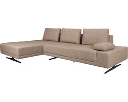 Dutchbone Shelly 3-zitsbank Links Chaise Longue Beige