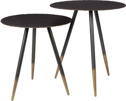 Dutchbone Stalwart Bijzettafel (Set van 2)