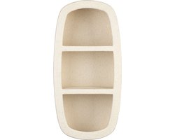 Dutchbone Veda Wandkast 2 Planken Gerecycled marmer Beige