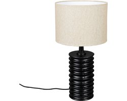 Dutchbone Yalu Tafellamp - Zwart