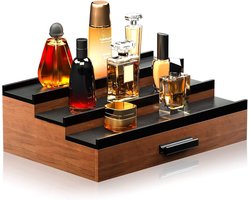 Dutchers® Cosmetische Opbergdoos met Lade - Displaystand voor Parfum - Sieradenhouder - Sieradendoos - Organizer waardvolle spullen - Kast Accessoires
