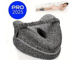 Dutchers® Kniekussen - Beenkussen - Zijslaapkussen – Schootkussen – Orthopedisch Kussen Voor Zijslapers - Steunkussen Voor Slapen