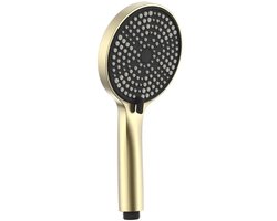 DutchLine - Verstelbare ABS Handdouche – Geborsteld messing Goud
