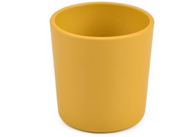 Dutsi - Siliconen - Drinkbeker - Mosterd Geel - Vosje