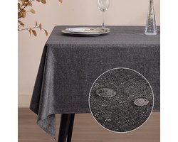 Duurzaam tafelkleed van gerecycled materiaal, waterafstotend en vlekbestendig