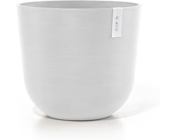 Duurzame Bloempot - Plantenbak Buiten - Binnen en Buiten - Gerecycled Materiaal - 445 cm - Zuiver Wit