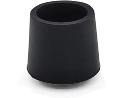 Duurzame en niet-slip tafelbedekkingen voor ronde meubels - Rubberen pootbeschermers, 4 stuks, 22mm, 7/8 inch, vloerbescherming en kraspreventie