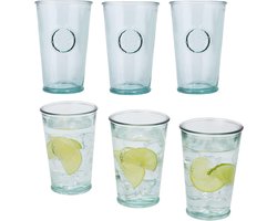 Duurzame gerecyclede waterglazen - longdrink tumbler - set van 300 ml