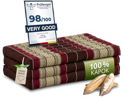 Duurzame kindermatras 140x70 cm - Klapmatras, Reisbed, Speelmat en Ligstoel voor Tuin en Balkon