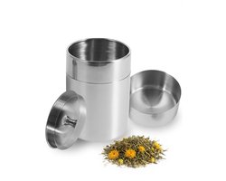 Duurzame theepot - luchtdicht - roestvrij staal - 1 stuk