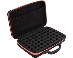 Duurzame Waterdichte Hard Shell EVA Opbergdoos voor Essentiële Oliën en Nagellak met Handvat en Schuim Organizer - Grote Capaciteit en Ideaal voor Reizen