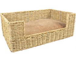 Duvo+ Laguna zeegras mand & kussen L 65 x 43 cm - Kat