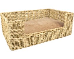 Duvo+ Laguna zeegras mand & kussen S 46 x 30 cm - Kat