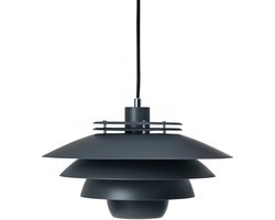 Dyberg Larsen Ejka - Hanglamp - Staal 38 x 20 cm Donkergrijs