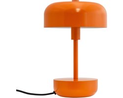 Dyberg Larsen Tafellamp oranje metaal H25,7 cm D17 cm Haipot