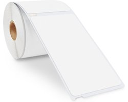 Dymo Compatibele Labels - 99014 - 101x54mm - 220 Labels -S0722430 - Permanent - Wit