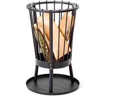 DYNA® Vuurkorf Voor Buiten - Vuurschaal Voor Buiten - Vuurkorf - Zwart - 62cm x 44cm x 9cm