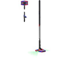 Dyson PencilVac Fluffycones - Steelstofzuiger - Zwart - 50 Air Watts - Ultraslank en licht ontwerp