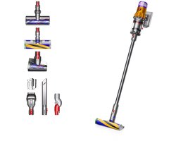 Dyson V12 Detect Slim Absolute - Steelstofzuiger - Geel - 150 Air Watts - Hepa - Lichtgewicht
