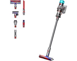 Dyson V12 Origin - Steelstofzuiger - Zilver/Nikkel - 150 Air Watts - Hepa - Compact en krachtig