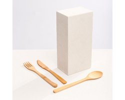 Dzukou Moreh - Bamboe Bestek - Houten Bestek - Herbruikbaar Bestek