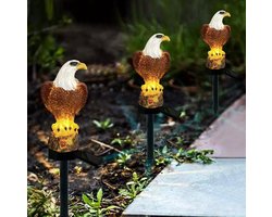 EagleTuinverlichting-Tuinverlichting-Solar Tuinverlichting -Led Solar Tuinverlichting-Vogel Outdoor Solar Gazon Licht Tuin Stake Sculpturen Lamp Waterdicht Yard Decor Lamp