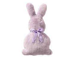 EASTER-BUNNY - sierkussen 44x25 cm - paashaas - Orchid Hush - paars