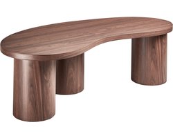 EASTON - Salontafel - Donkerbruin - MDF