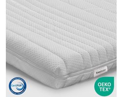 Easy Bedden® - Hotel Topper - Topmatras - 80x180 - Koudschuim - Hybride - circa 10 cm - Medium - Bamboe TENCEL® Hoes - Afritsbaar & Wasbaar - Orthopedisch - Hypoallergeen - CertiPUR® & Oeko-Tex®