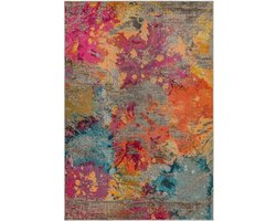 Easy Living - colores-Cloud-Galactic Vloerkleed - 200x300  - Rechthoek - Laagpolig Tapijt - Modern - Meerkleurig