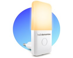 Easy Touch Serie - Nachtlampje Stopcontact Volwassenen en Kinderen - Wit - Bedlamp - Kinderkamer