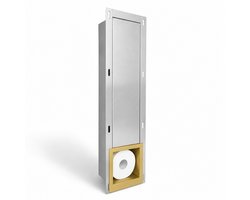 EAVY - Inbouw Toilet Rolhouder Goud - Reserverolhouder - Inbouwnis