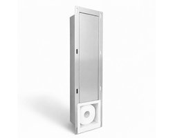 EAVY - Inbouw Toilet Rolhouder Wit - Reserverolhouder - Inbouwnis