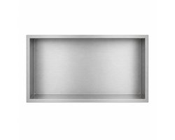 EAVY - Inbouwnis Badkamer - 60×30×10 cm - RVS